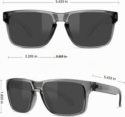 BNUS Corning Gafas de sol con lentes de vidrio para hombres y mujer...