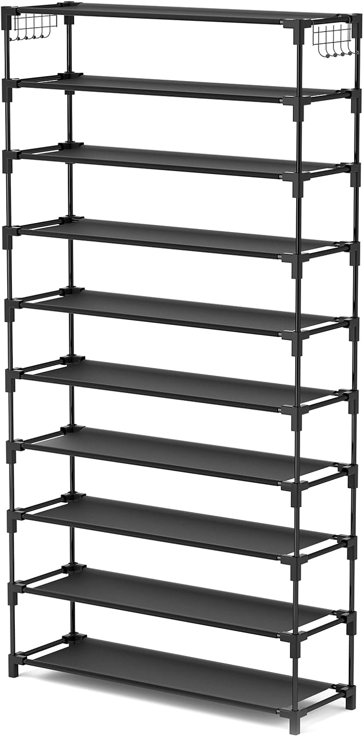 LANTEFUL Zapatero de 10 Niveles 50 Pares Organizador de Zapatos Alt...