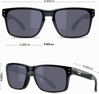 BNUS Corning Gafas de sol con lentes de vidrio para hombres y mujer...