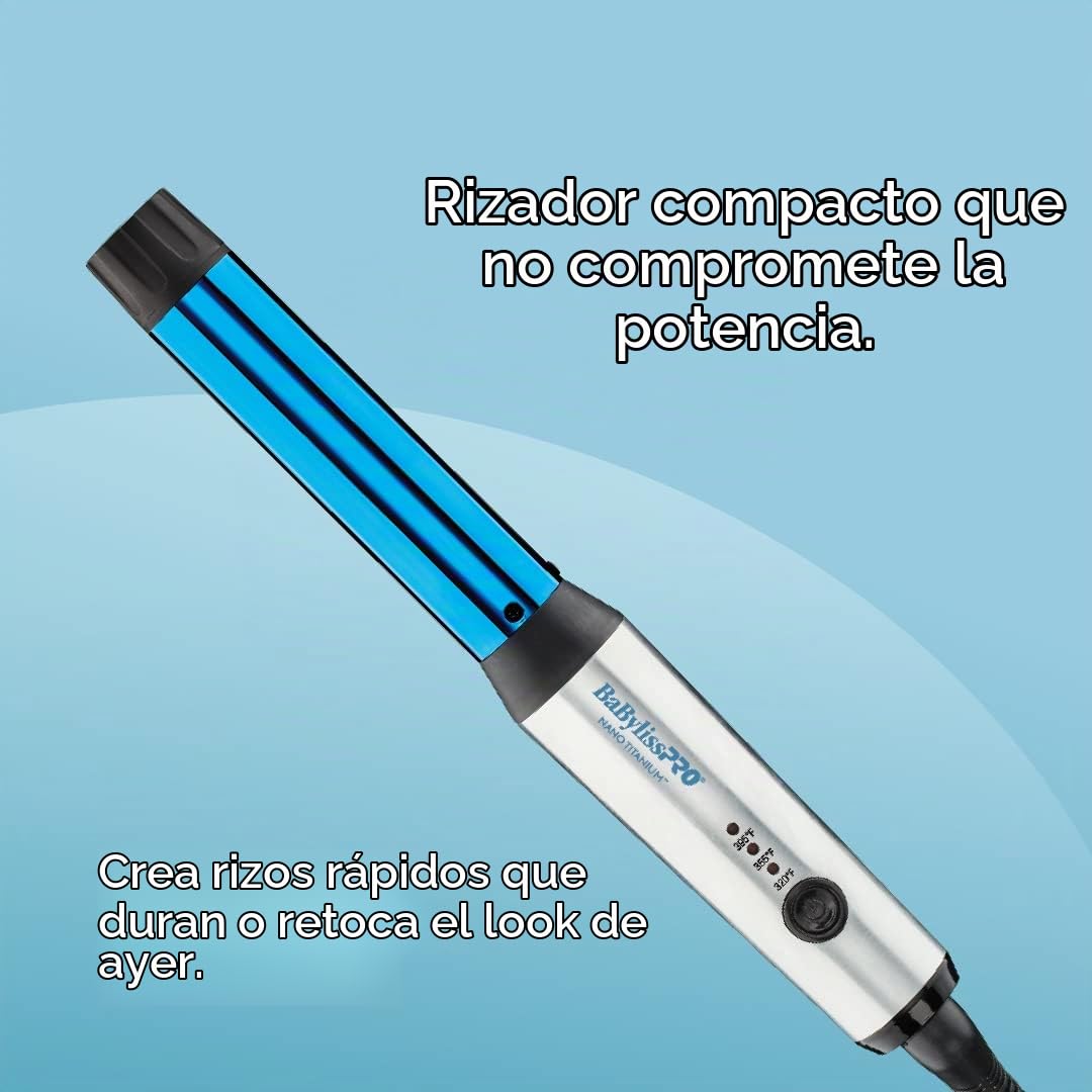 LAS HERRAMIENTAS COMPACTAS BaBylissPRO® Nano Titanium™ ofrecen toda...