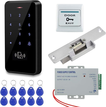 HFeng Kit de sistema de control de acceso RFID, teclado de control...