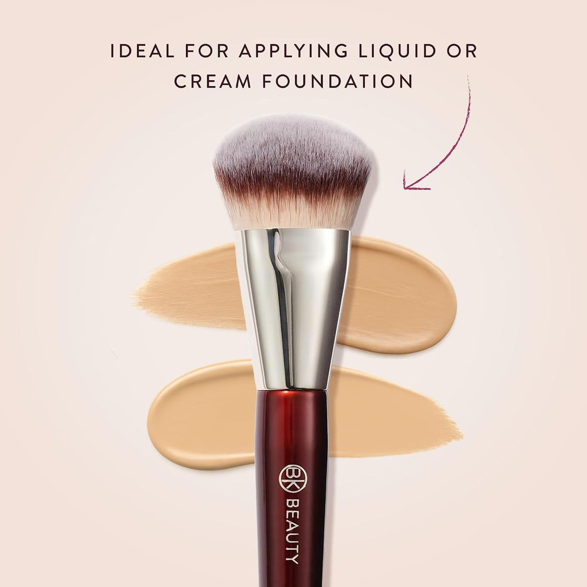 CEPILLOS BK BEAUTY - 101 CEPILLO DE BASE CONTORNEADO - Cepillo de B...