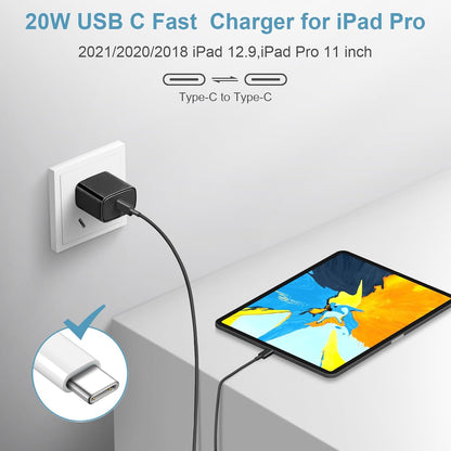 Cargador de carga rápida para iPhone 18, 17, 16, 15, paquete de 3 u...