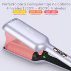 Ondulador de pelo de sirena Aima Beauty Twins de 32 mm (1,25 pulgad...