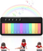 FOKI Juego de juguetes musicales para niños pequeños, piano de piso...