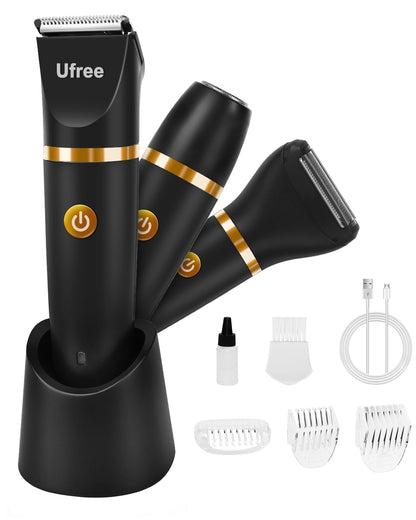 Ufree Maquinillas de afeitar eléctricas 3 en 1 para mujer, regalos...