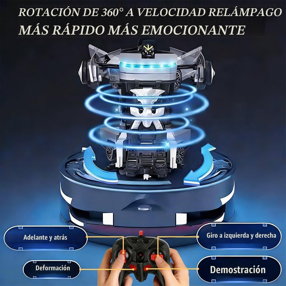 Juguete de robot transformable con control remoto Cyberpick, juguet...