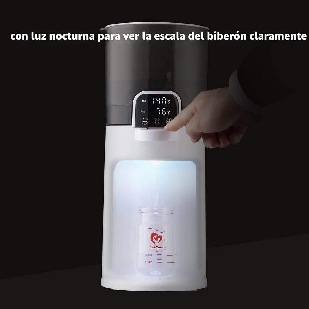 Bellababy Calentador instantáneo de biberones, dispensador de agua...