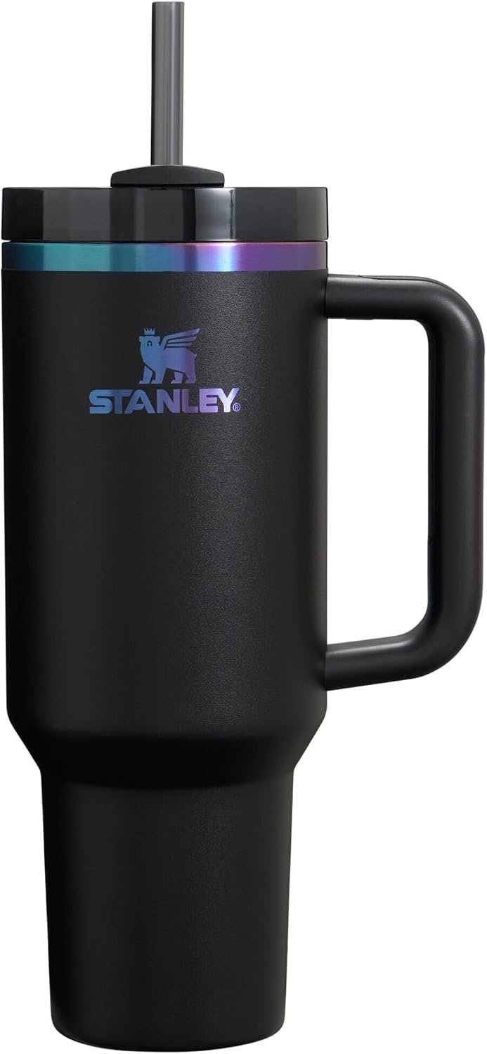 STANLEY Quencher H2.0 Flow State - Vaso de 40 onzas, color negro cr...