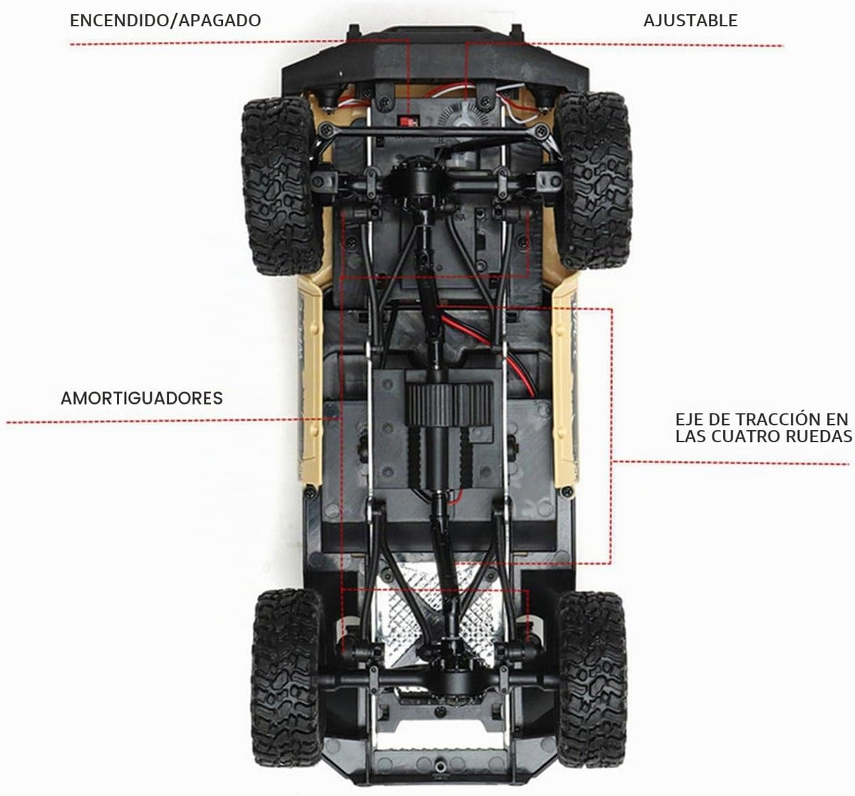 The perseids RC Rock Crawler WPL C24 RTR 1\/16 Camionetas color azu...