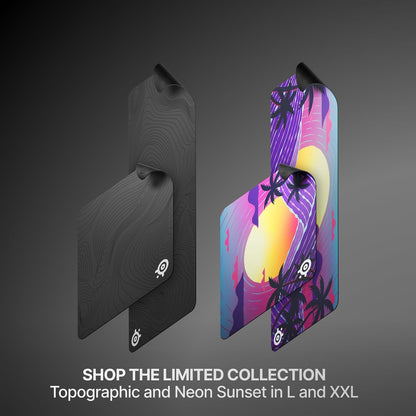 SteelSeries Alfombrilla de mouse grande para juegos QcK Cloth \u201...