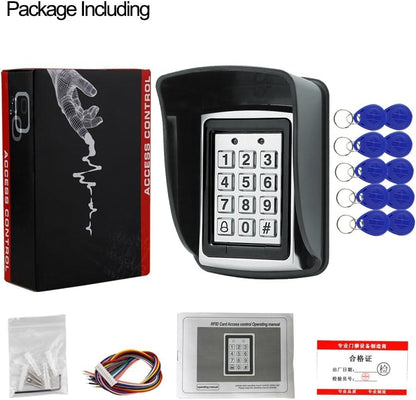 OBO HANDS 10 llaveros RFID + cubierta impermeable para lluvia + tec...