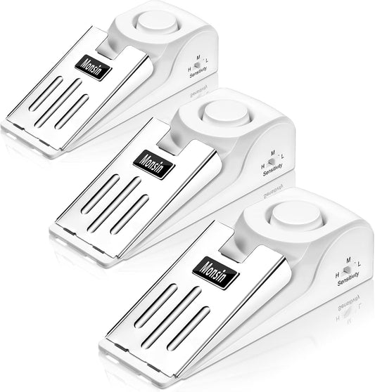 Alarma de tope de puerta, tope de puerta con alarma de seguridad de...