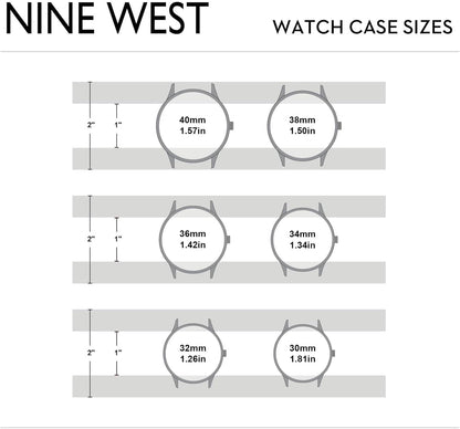 Nine West - Reloj de pulsera para mujer