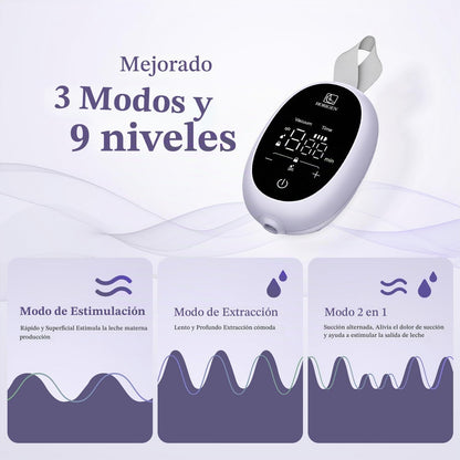 Extractor de Leche D6, Extractor de Leche Ultraligero con Manos Lib...
