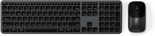 Satechi Slim CEX3 Combo de teclado y mouse inalámbricos, Bluetooth,...