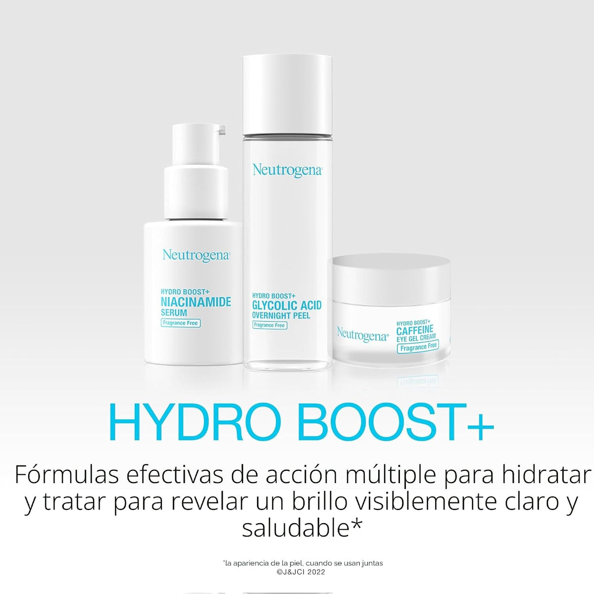Neutrogena Hydro Boost + Crema de ojos para ojeras e hinchazón, cre...