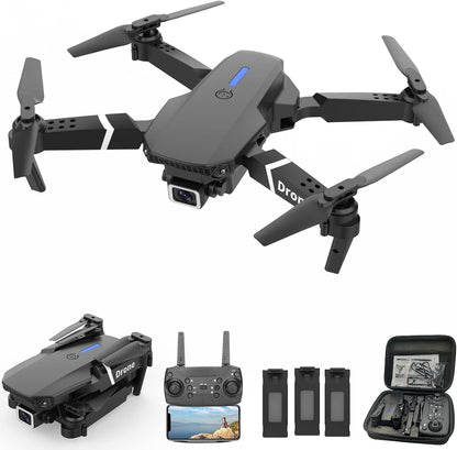 MOCVOO Dron con cámara dual para adultos y niños, cuadricóptero RC...