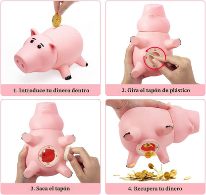 Alcancía, Linda alcancía de plástico para niños y niñas, alcancía d...