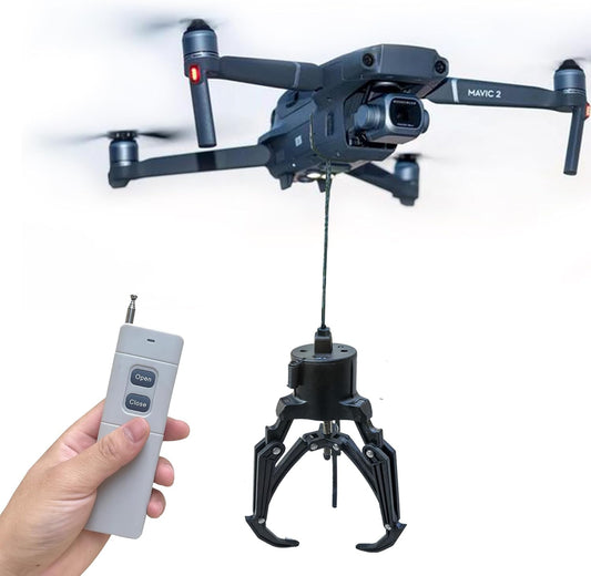 HENWAFX Garra mecánica de drones Airdrop para DJI Mini Air Mavic Dr...