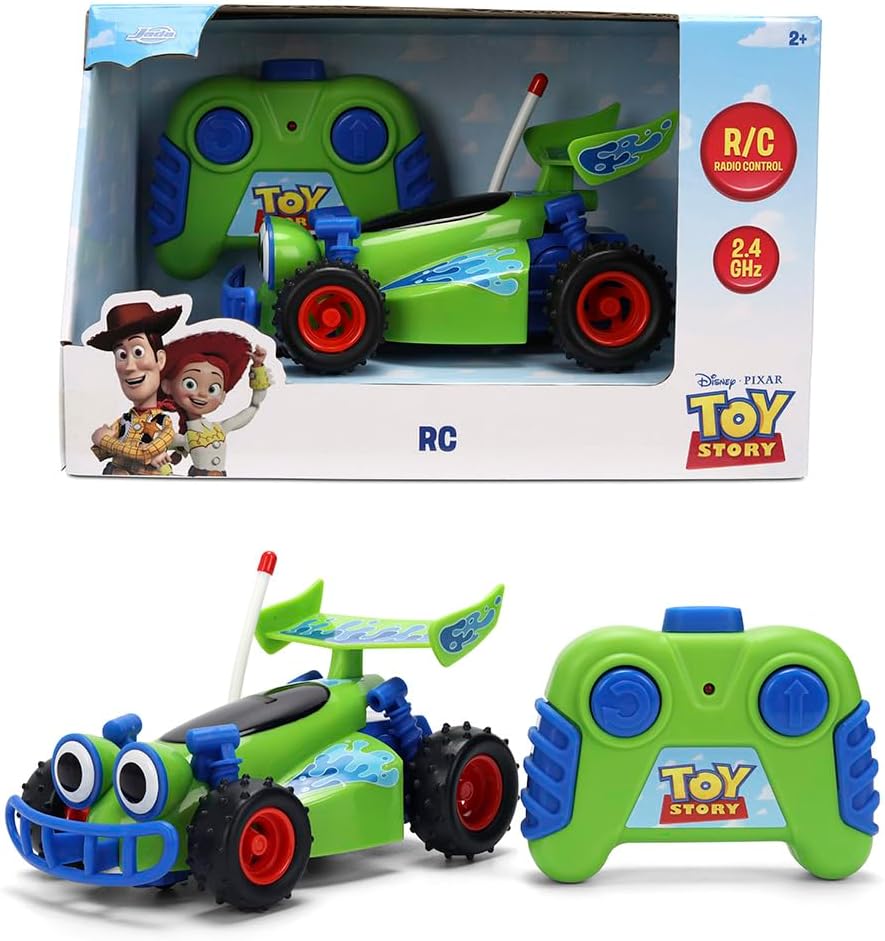 Jada Toys 1:32 RC Toy Story RC Buggy - Auto de control remoto de fu...