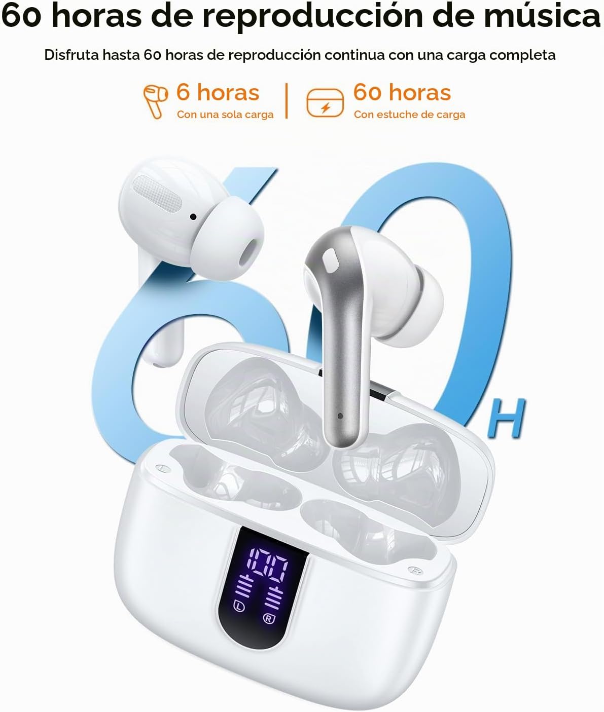 TAGRY Auriculares Bluetooth Verdaderamente Inalámbricos Auriculares...