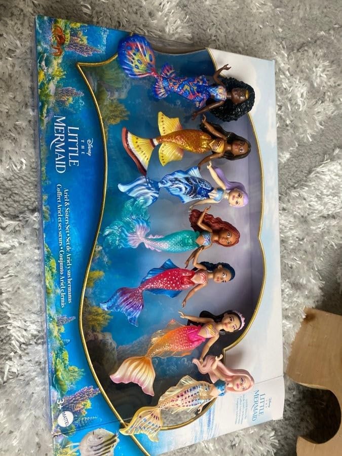 Mattel Disney Princess Toys, The Little Mermaid Ariel &amp; Sisters...
