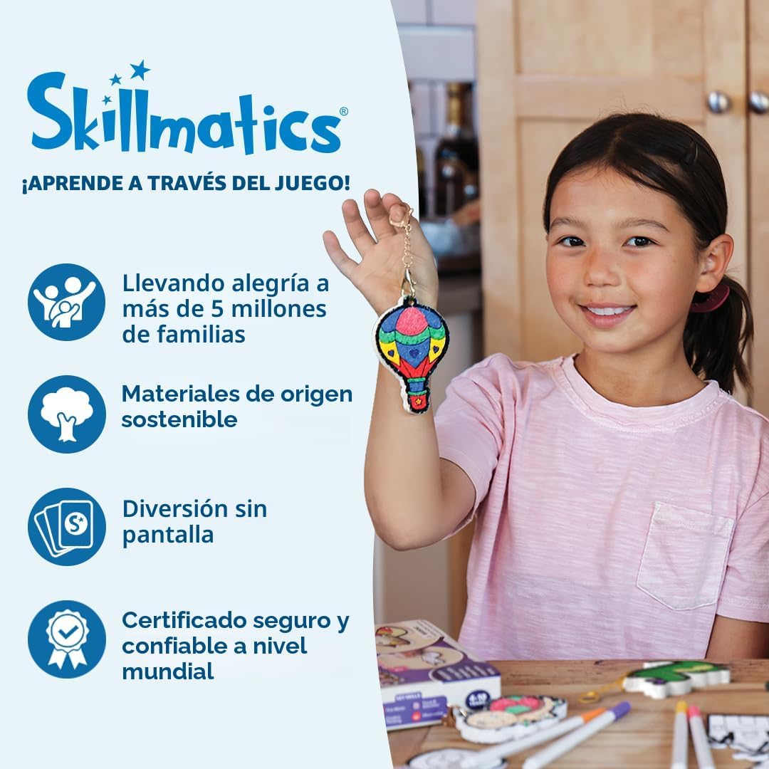 Skillmatics Foil Fun Bluey, actividad artística y artesanal, regalo...