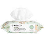 The Honest Company Toallitas sin perfume con más del 99% compostabl...