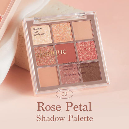 Paleta de sombras dasique #02 Pétalo de rosa
