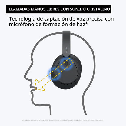 Sony WH-CH720N Auriculares inalámbricos con cancelación de ruido Bl...