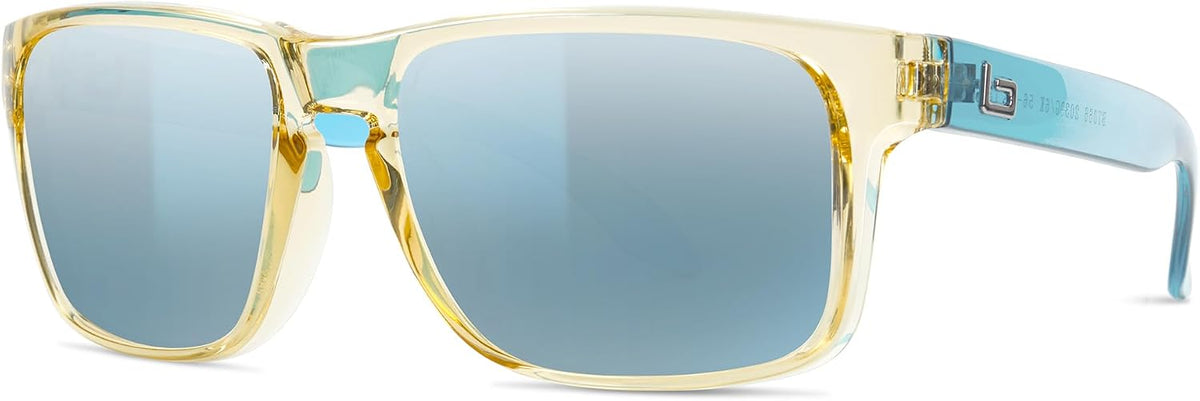 BNUS Corning Gafas de sol con lentes de vidrio para hombres y mujer...