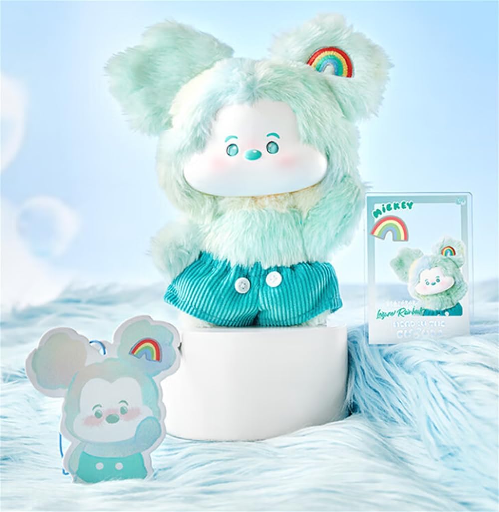 MINISO Disney Mickey Cloud Serie Fantasía de Peluche de Vinilo Caja...