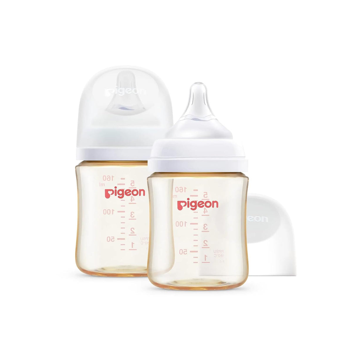 Pigeon PPSU biberón anticólicos de cuello ancho, 5 oz, paquete de 2...