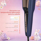 Aima Beauty Onda profunda de 1 pulgada rizador de pelo rizador ondu...