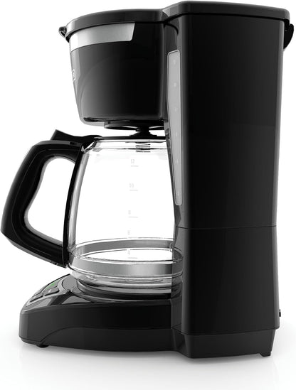 Cafetera de goteo BLACK+DECKER de 12 tazas con preparación Vortex |...