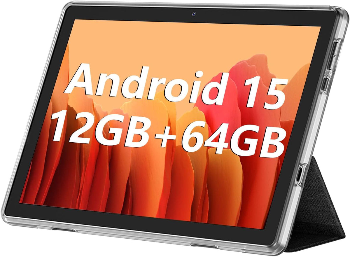 ECOPAD Tablet de 10.1 pulgadas, tabletas Android 15 de 12 GB (4+8)...
