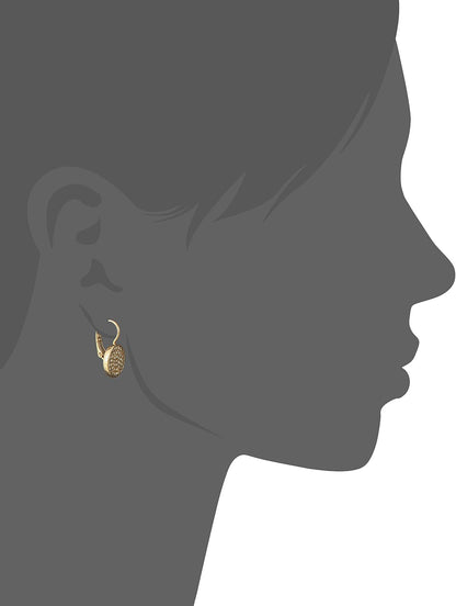 Anne Klein Pendientes de cristal para mujer, joyería de moda llamat...