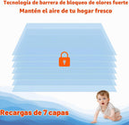 Bolsas de eliminación cuadradas jumbo compatibles con cubos compact...