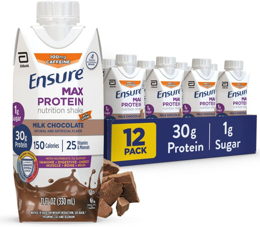 Max Protein Ensure, Batido nutritivo | 1.06 oz de proteína para apo...