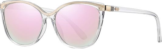 Colrea Gafas de Sol Modernas con Forma de Ojo de Gato para Mujer, E...