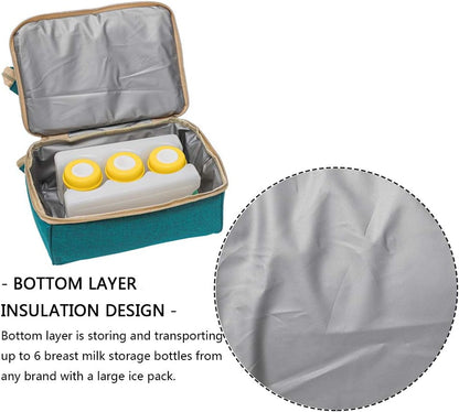Mochila para extractor de leche \u2013 Doble capa para madre bolsa...