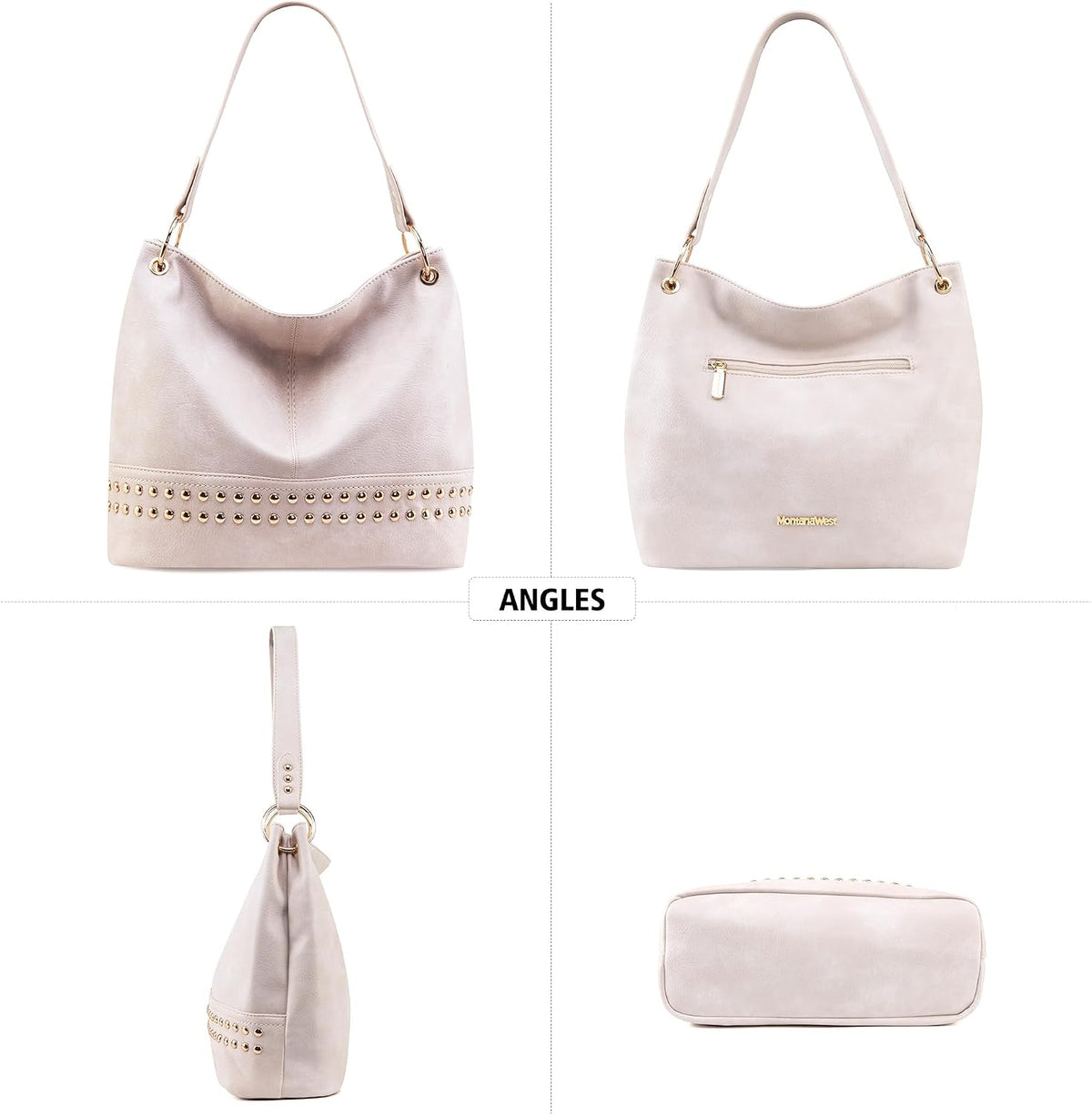Carteras para mujer, bolsos hobo para mujer, bolso de hombro holgad...