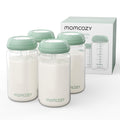 Momcozy Biberones naturales, cuello ancho, recipiente para leche ma...