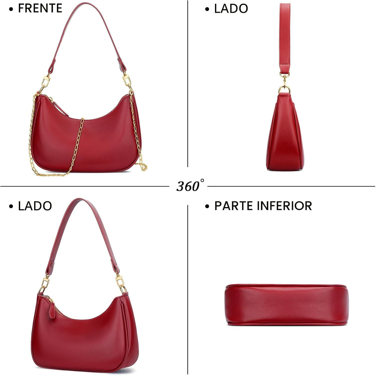 KKXIU Bolso de hombro para mujer, lindos bolsos y bolsos hobo | Bol...