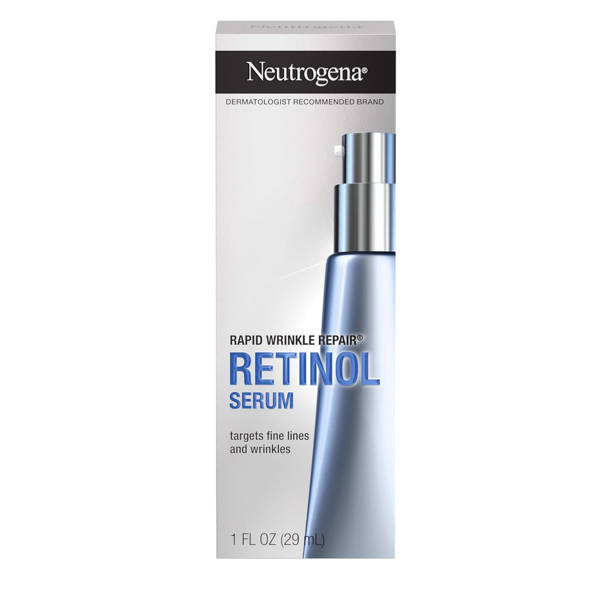 Neutrogena Suero facial de retinol para reparación rápida de arruga...