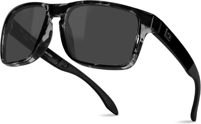 BNUS Corning Gafas de sol con lentes de vidrio para hombres y mujer...