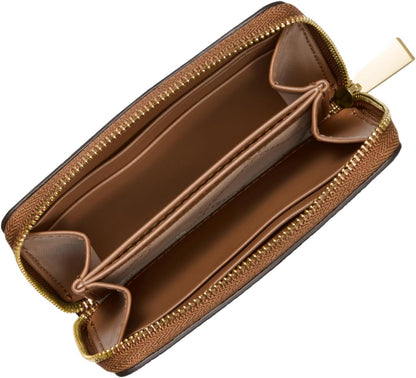 Michael Kors Estuche para tarjetas Jet Set con cremallera pequeña,...