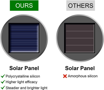 Paquete de 32 luces solares colgantes decorativas para exteriores,...