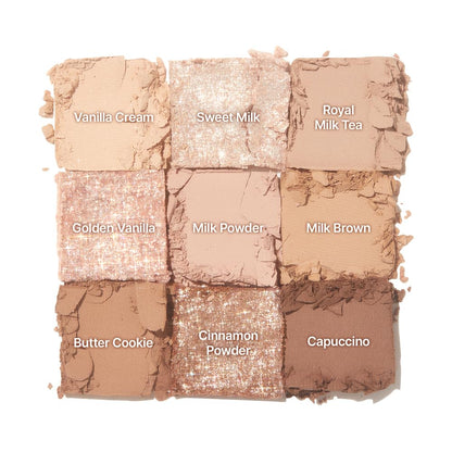 Paleta de sombras dasique #07 Milk Latte